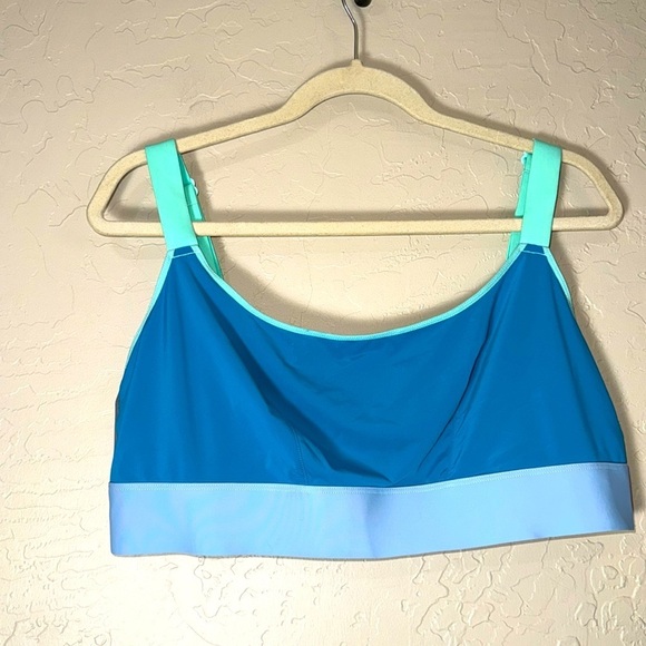 Parade fit scoop color block mesh back bra size 3 - Picture 1 of 6